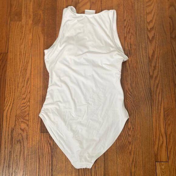 Andie Swim The Malibu One Piece LT Swimsuit White size L Tall NWT - Picture 3 of 6